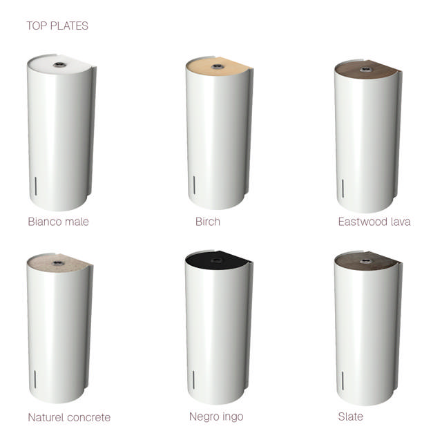 BJÖRK touch-free dispenser for liquid soap/disinfectant, white