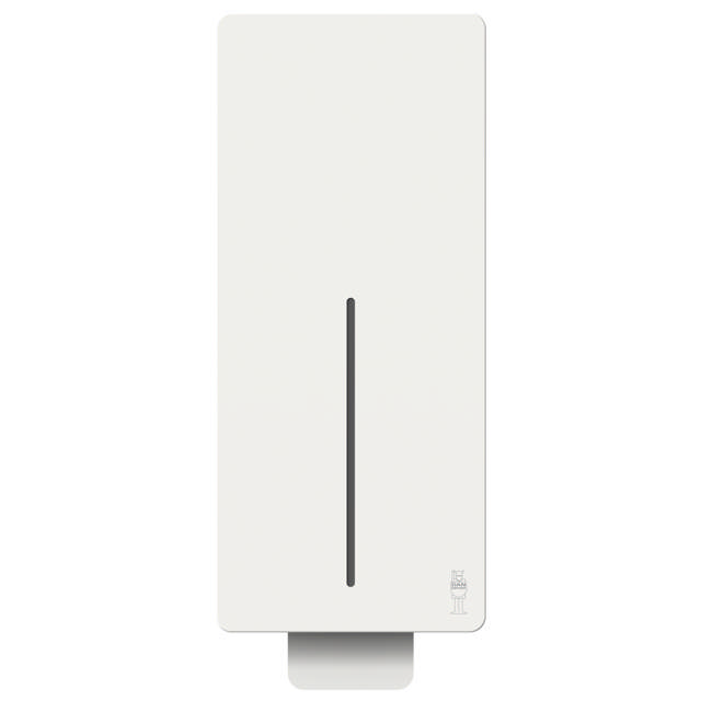 LOKI manual dispenser for foam soap/disinfectant, white