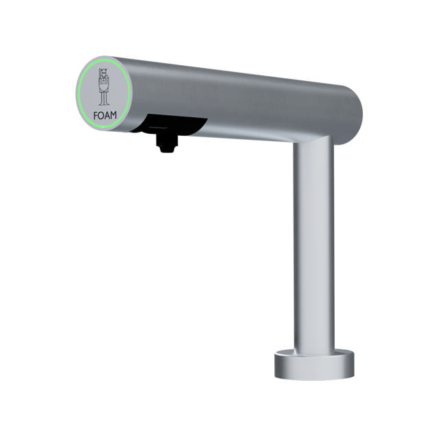 SOAPTAP dispenser for foam soap, deck-mounted