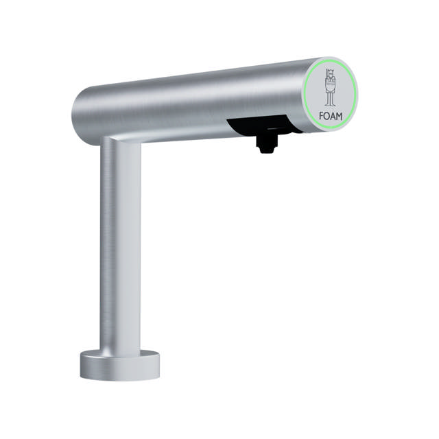 SOAPTAP dispenser for foam soap, deck-mounted