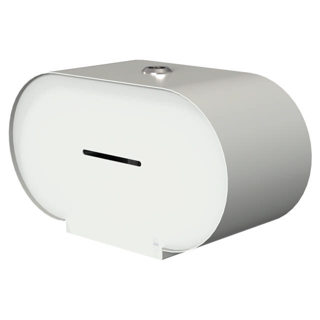 BJÖRK toilet roll holder double, white