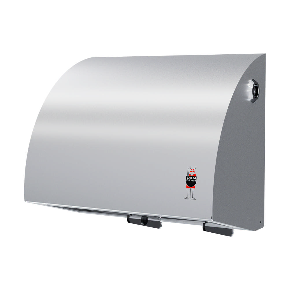 STAINLESS DESIGN toilet roll holder for 2 standard rolls