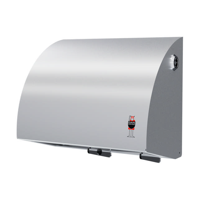 STAINLESS DESIGN toilet roll holder for 2 standard rolls