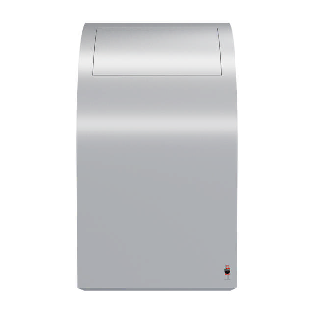 STAINLESS DESIGN waste bin, 30 L