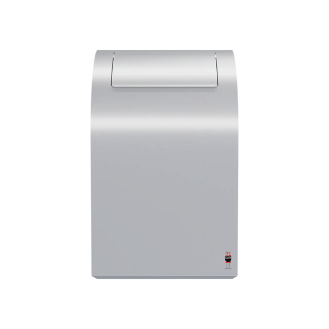 STAINLESS DESIGN waste bin, 30 L