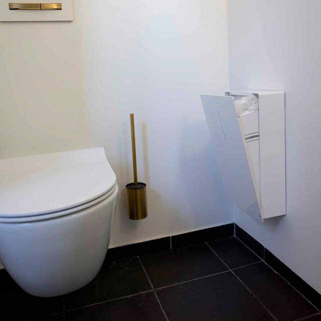 LOKI sanitary bin, 11 L, white