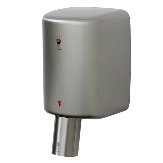 TURBO hand dryer, build-in behind mirror/cabinet