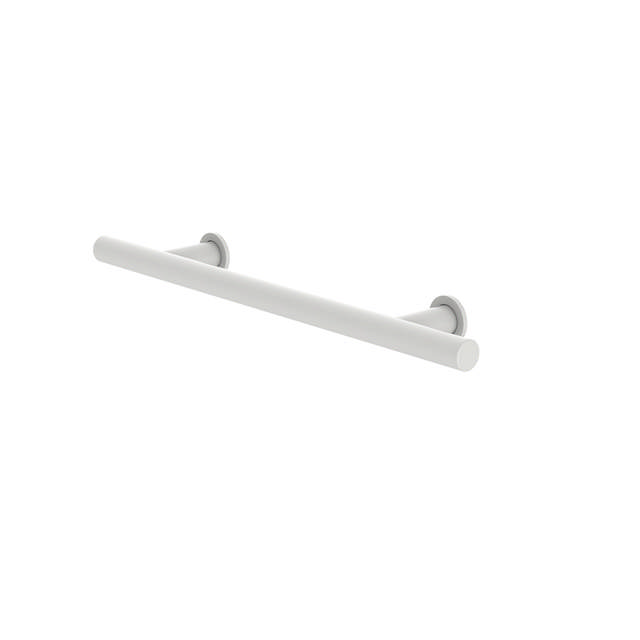 Grab bar, 610 mm, white
